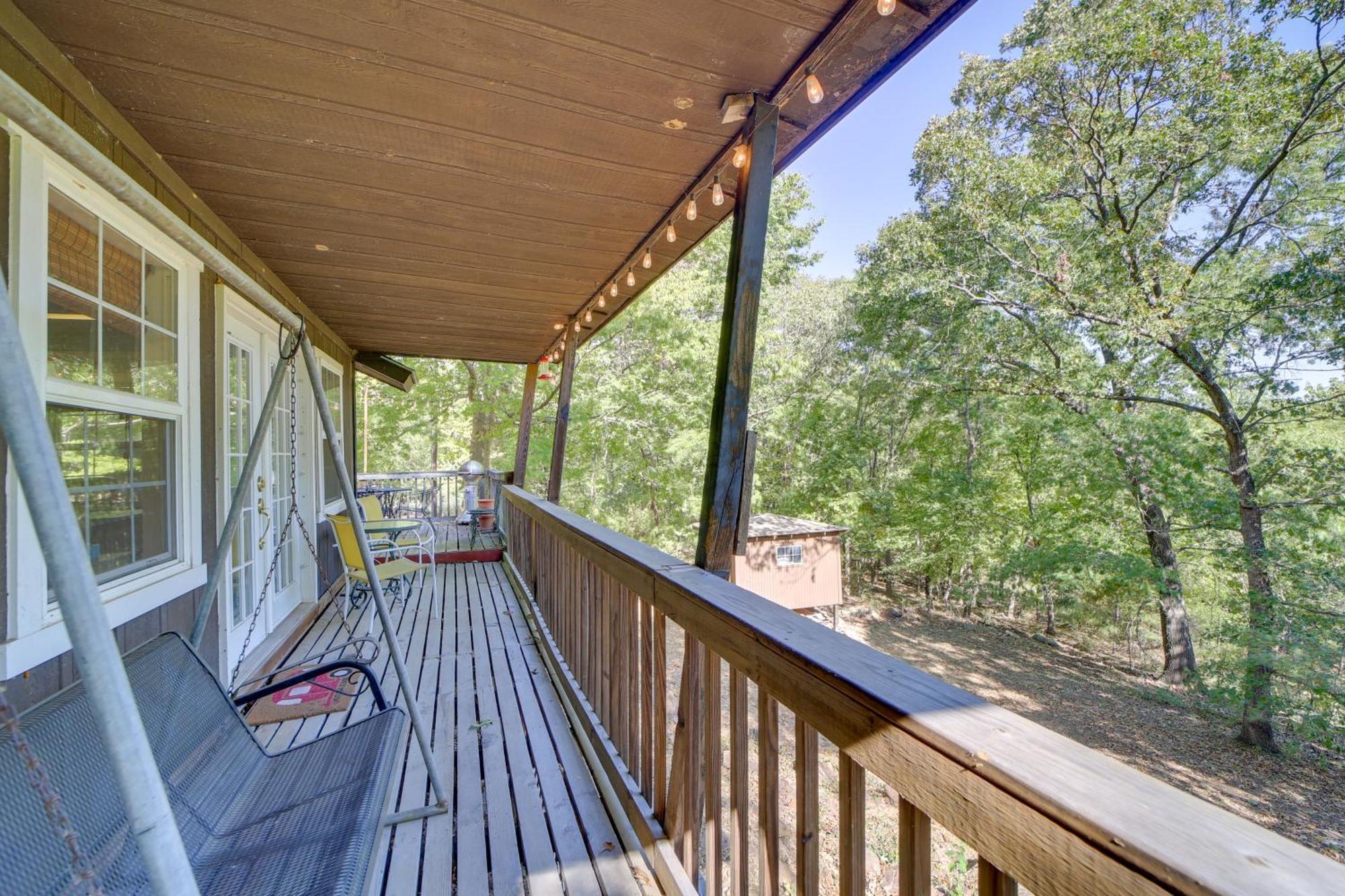 Secluded Vian Retreat Close To Tenkiller Lake エクステリア 写真