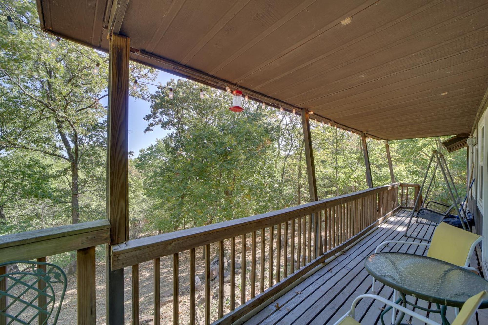 Secluded Vian Retreat Close To Tenkiller Lake エクステリア 写真