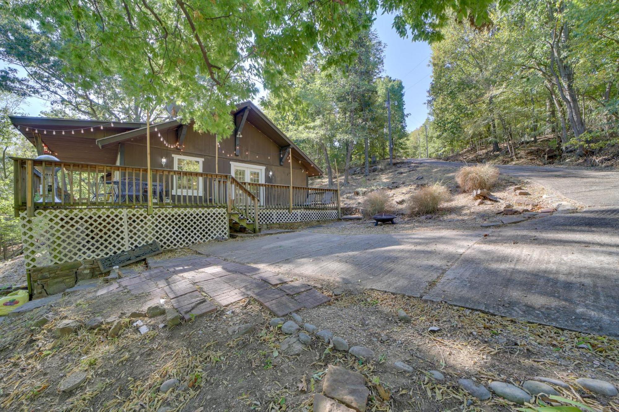 Secluded Vian Retreat Close To Tenkiller Lake エクステリア 写真